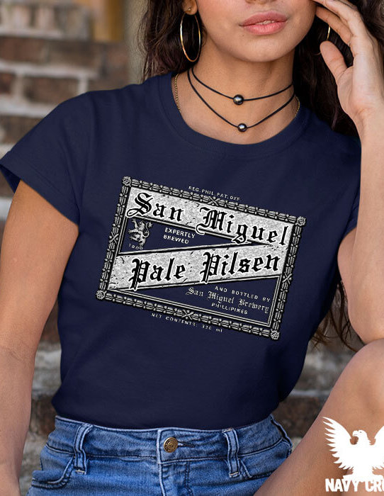 San Miguel US Navy Shirt for Women