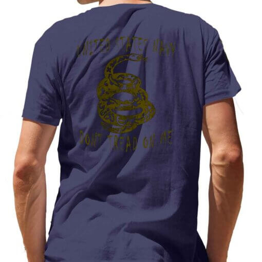 Tread-on-Me-Mens-Shirts-Navy