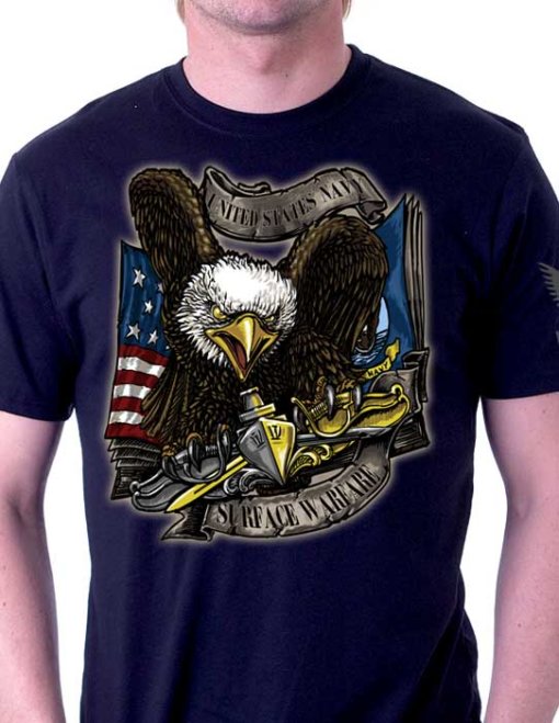 Surface Warfare US Navy Shirt