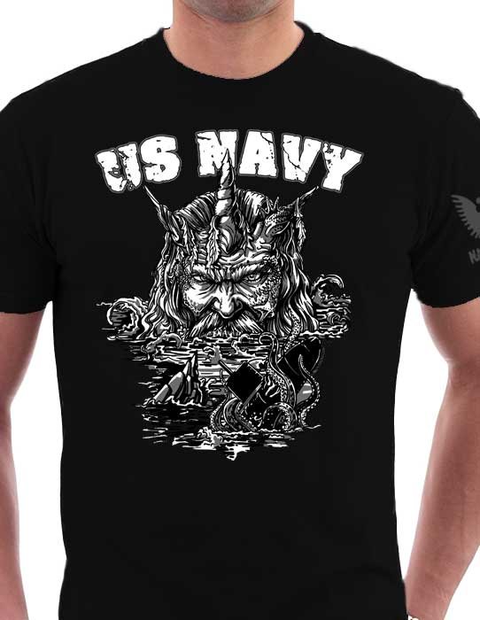 King Neptune US Navy Shirt