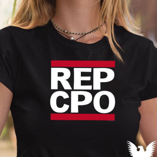 REP CPO Chief Petty Officer US Navy Shirt for Women