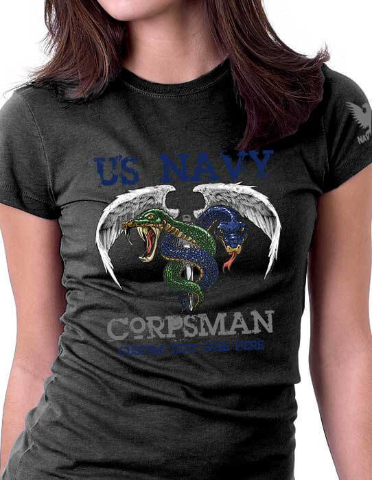 US Navy Corpsman Ladies Shirt