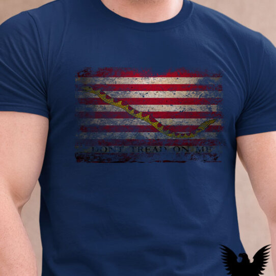 Don't Tread on Me US Navy Shirt
