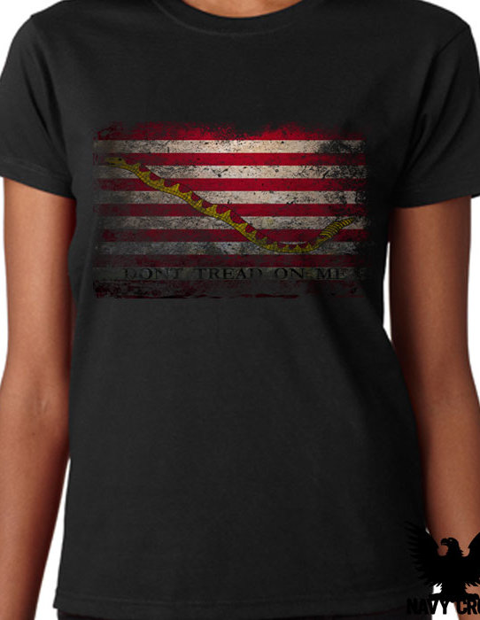 Don't Tread on Me US Navy Shirt for Women