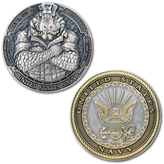 US-NAVY-Gator-Navy-Crossed-Arms Coin