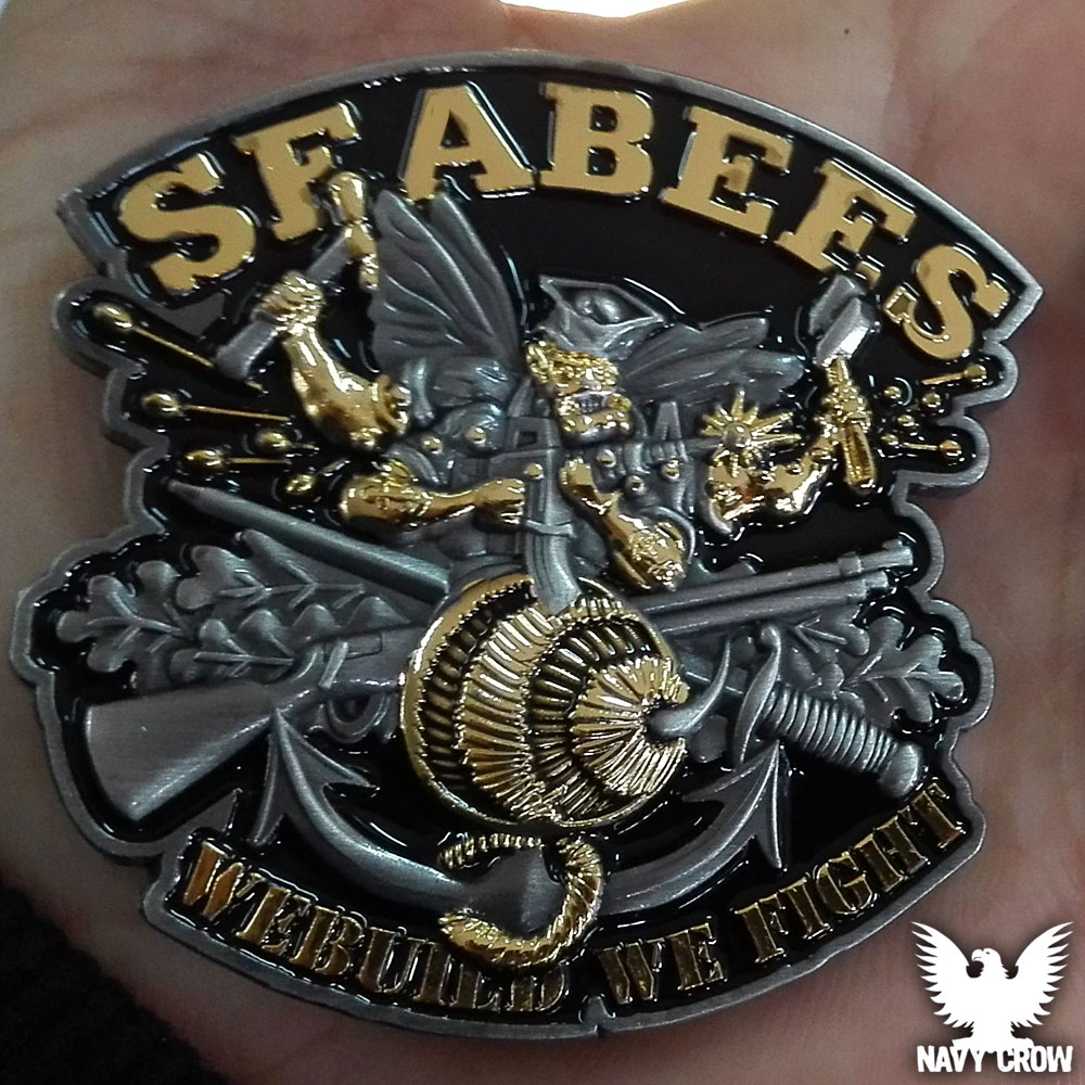Navy Seabees US Navy Challenge Coin