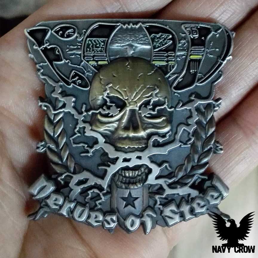 US Military EOD Left Of Boom Challenge Coin 