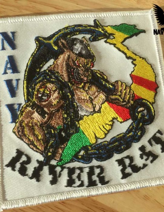 Navy River Rat Vietnam Patch