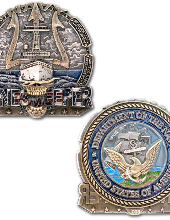 US-NAVY-Minesweeper-Coin