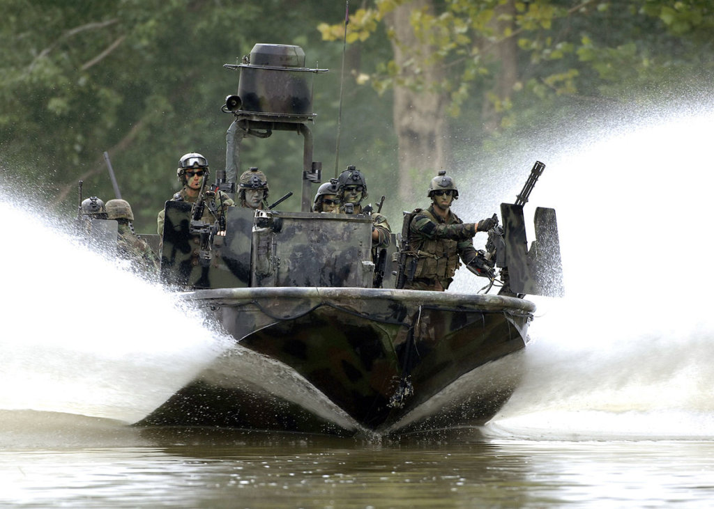 Navy SWCC fastboats