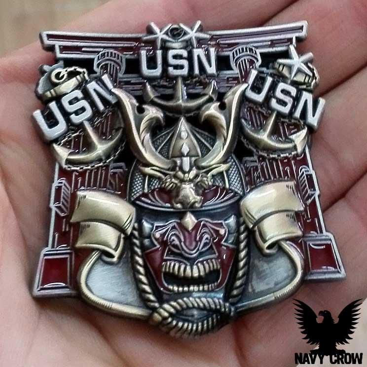 US Navy Chief Challenge Coin