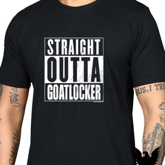 Straight Outta Goat Locker US Navy Shirt