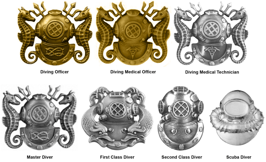 Navy Divers Insignias