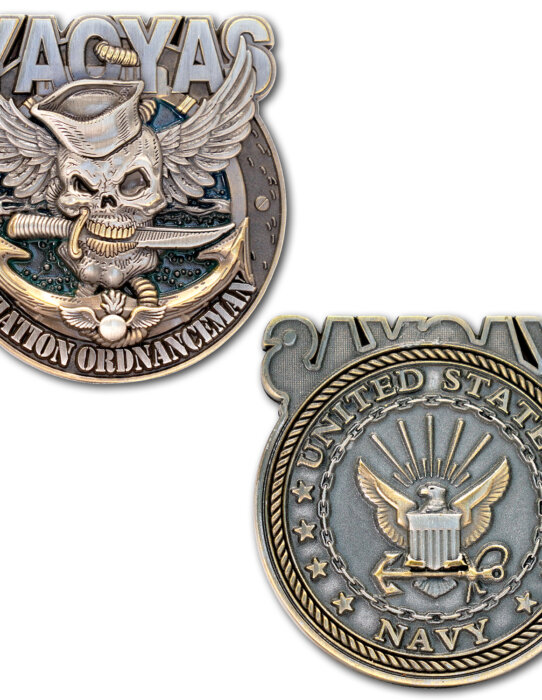 US-NAVY-IYAOYAS-Jolly-Roger-AO-Rate Coin