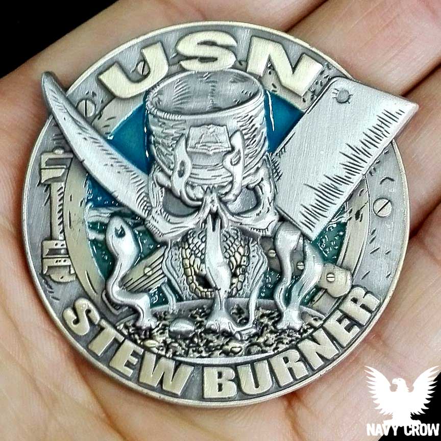 Culinary Specialist US Navy Challenge Coin