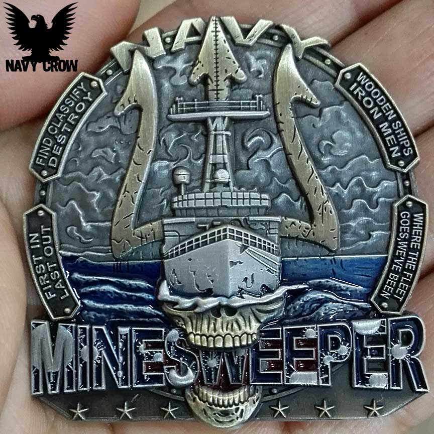 us Navy Minesweeper Coin