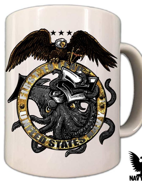 Petty Officer 1st Class US Navy Coffee Mug