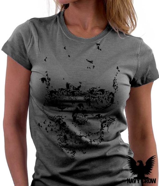 Murder of Crows US Navy Shirt for Women