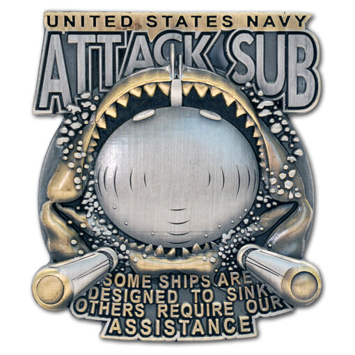 US-NAVY-Attack-Sub-Coin-Front