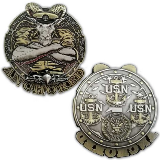 US-Navy-Chief-Anchored-Surface-Warfare Coin