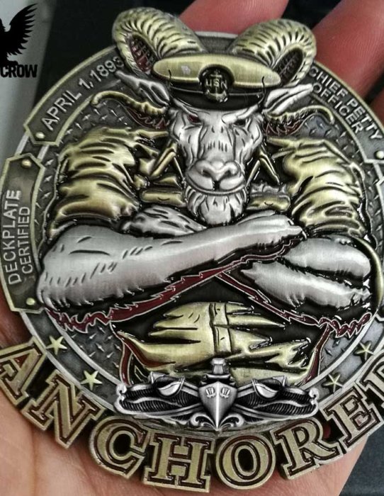 Navy Chief Surface Warfare US Navy Challenge Coin