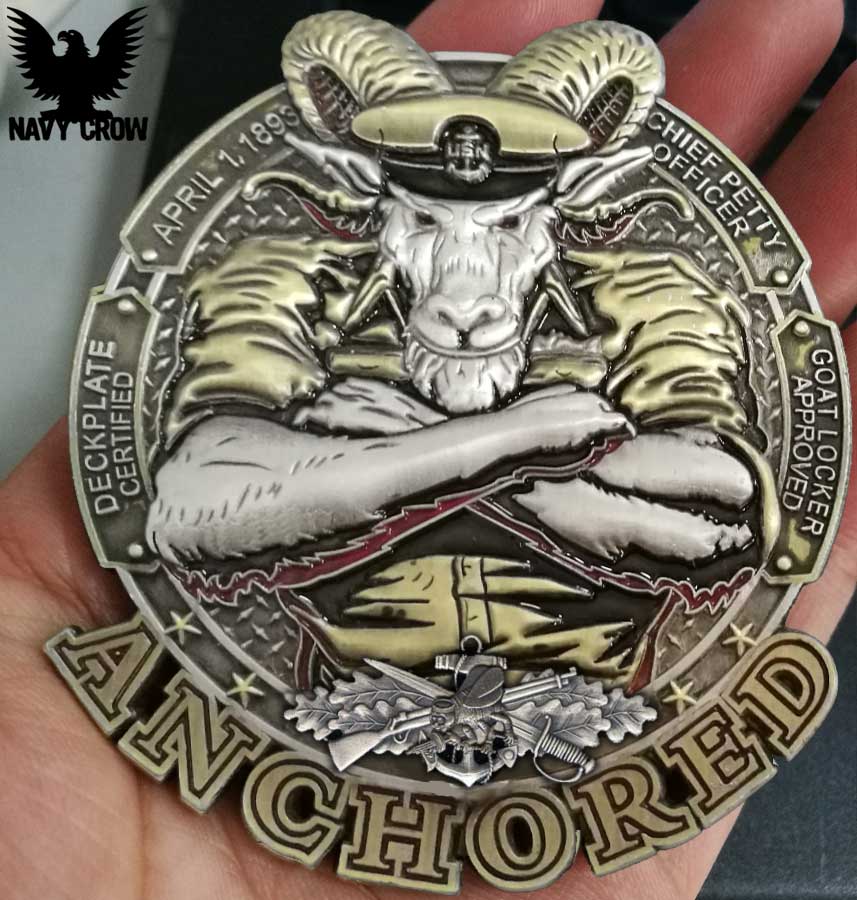 US Navy Chief Challenge Coin