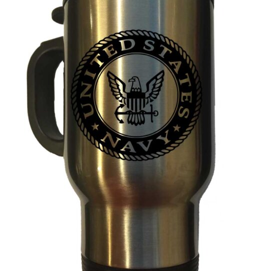 US Navy Travel Mug