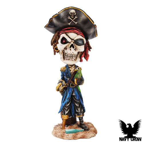 Pirate Bobblehead US Navy Figurine