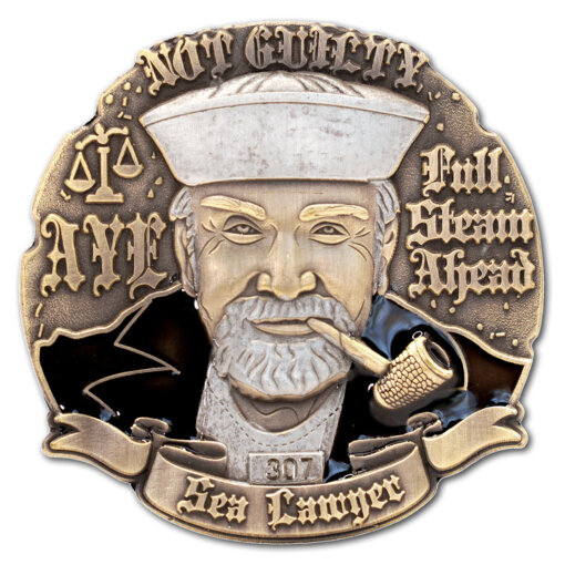 Sea-Lawyer-Spoof-Coin-Not-Guilty.