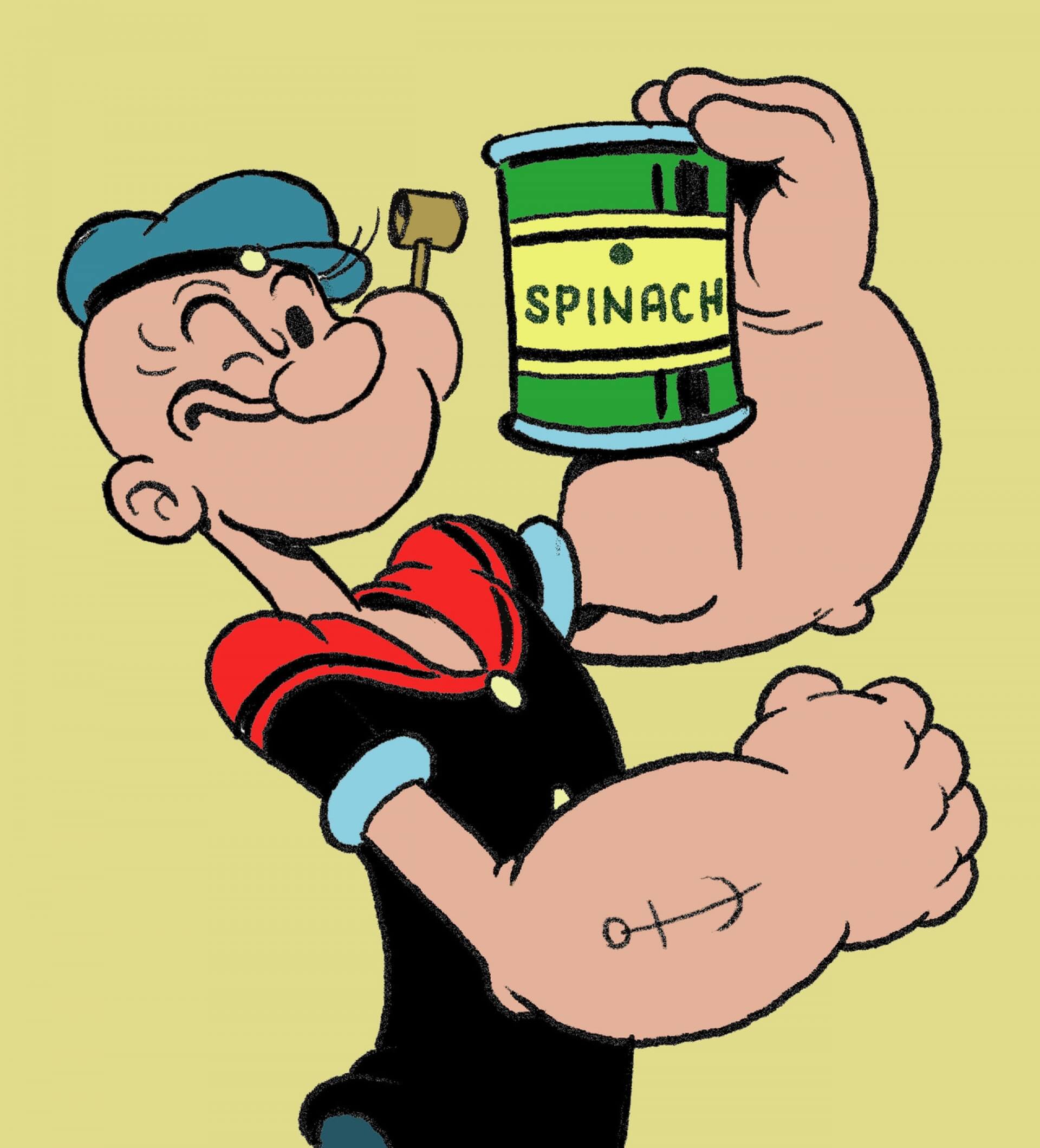 Popeye Well blow me down...