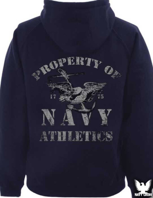Navy Athletics, Property Of US Navy Hoodie