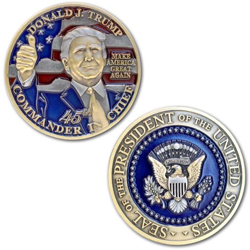 President-Donald-Trump-Commander-In-Chief Coin