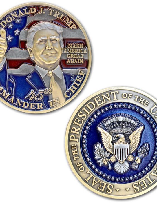 President-Donald-Trump-Commander-In-Chief Coin