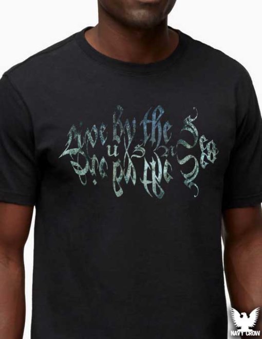 USN Live By The Sea Die By The Sea Shirt
