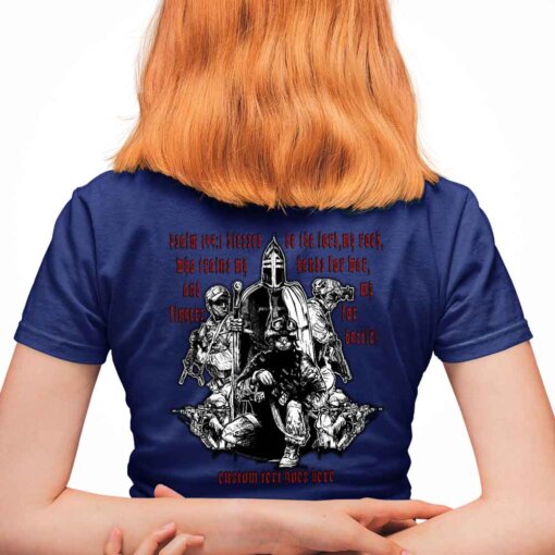 Blessed-be-The-Lord-Womens-Shirt-Coyote