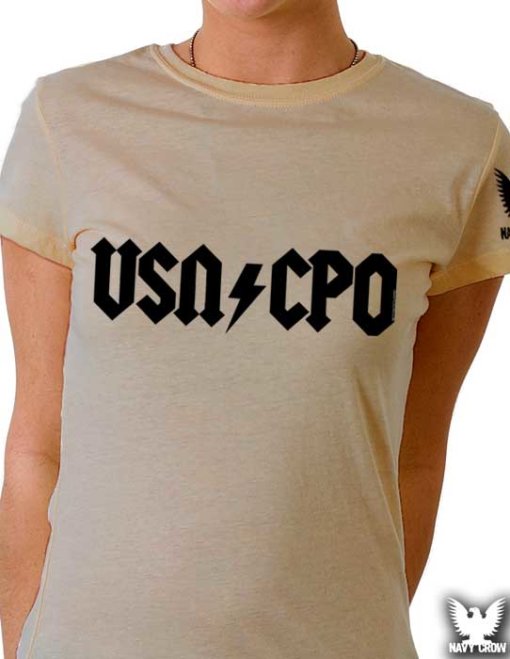 USN CPO Womens Shirt Khaki
