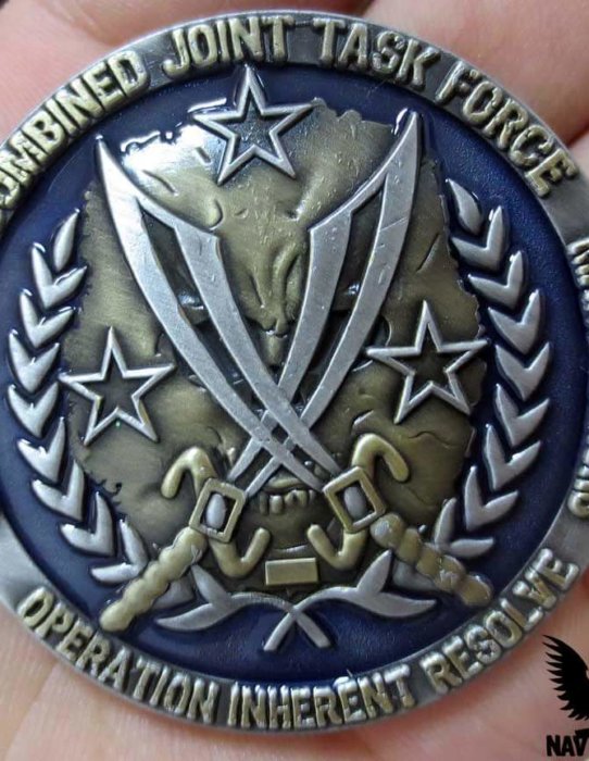 US Navy Challenge Coins - Exclusive Designs by Navy Crow
