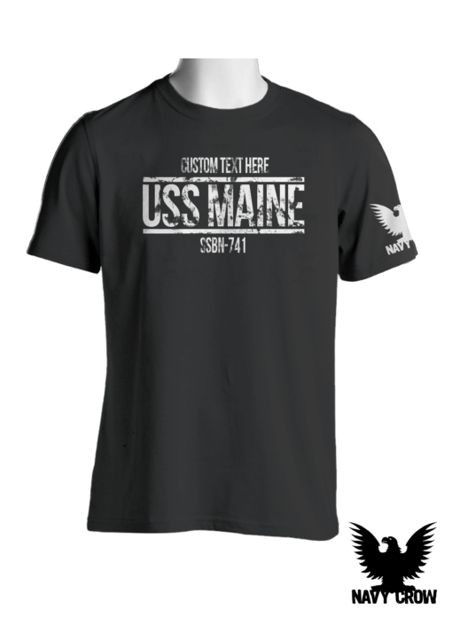 USS Maine SSBN-741 Submarine Shirt