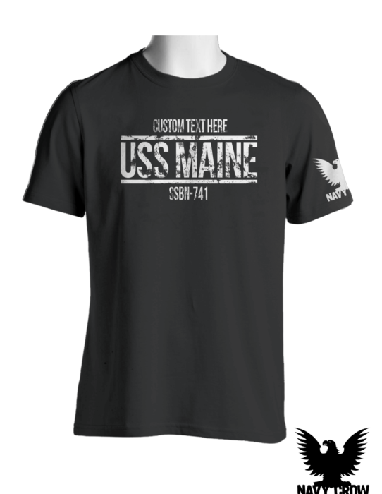 USS Maine SSBN-741 Submarine Shirt
