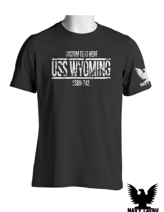 USS Wyoming SSBN-742 Submarine Shirt