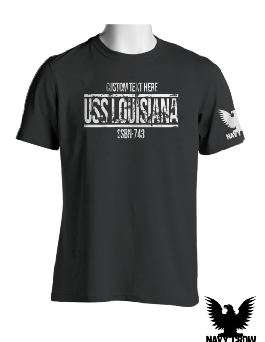USS Louisiana SSBN-743 Submarine Shirt