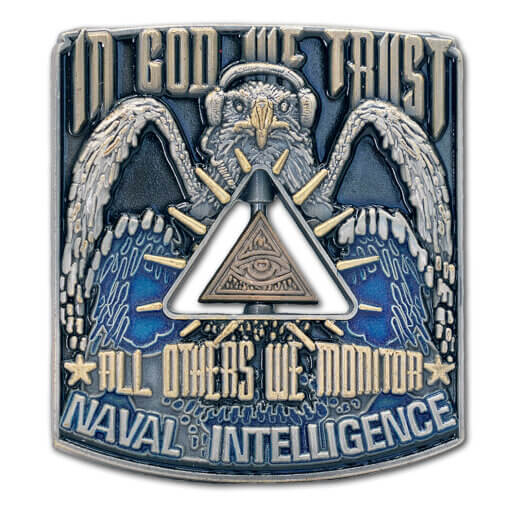 US-NAVY-Naval-Intelligence-Spinner-Coin-Front