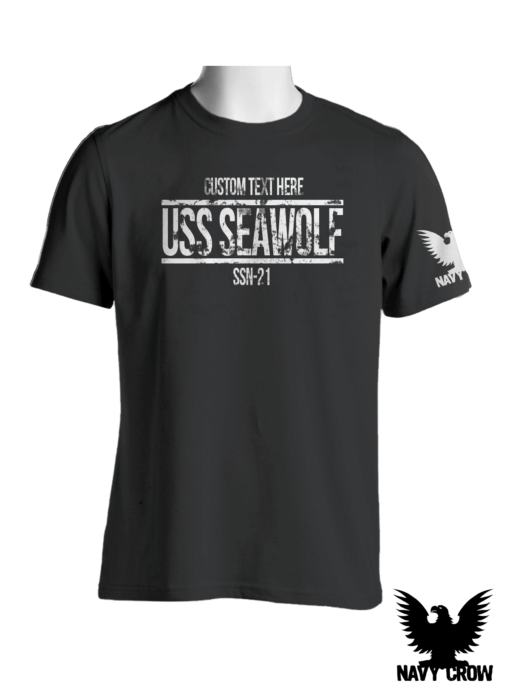 USS Seawolf SSN-21 US Navy Attack Submarine Shirt