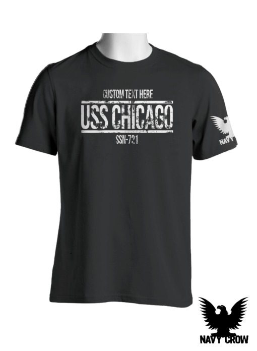 USS Chicago SSN-721 US Navy Attack Submarine Shirt