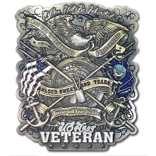 Navy-Vet-Coin Front