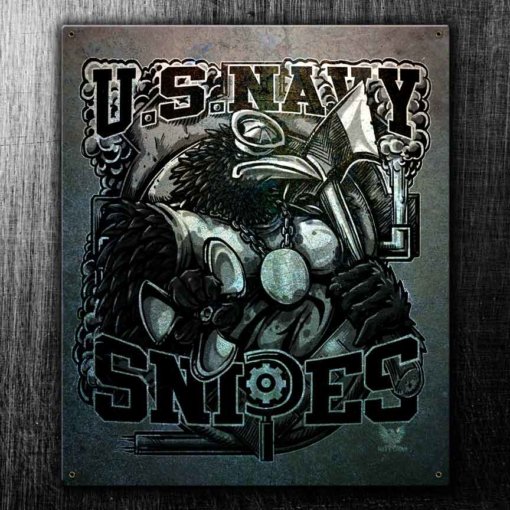 Snipes US Navy Military Sign
