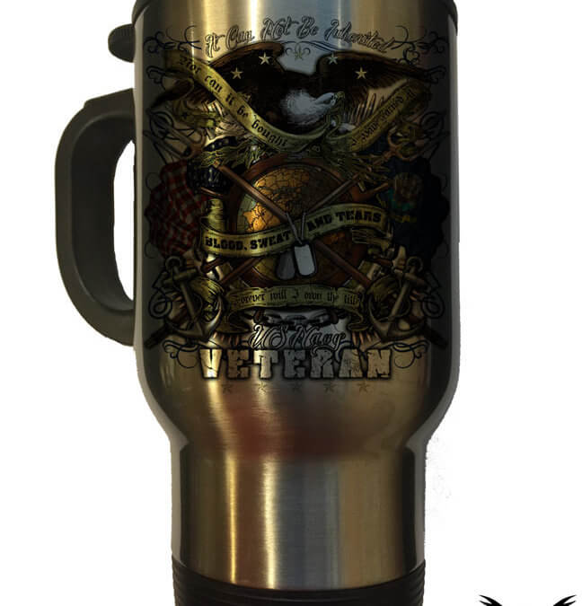 US Navy Veteran US Navy Travel Mug