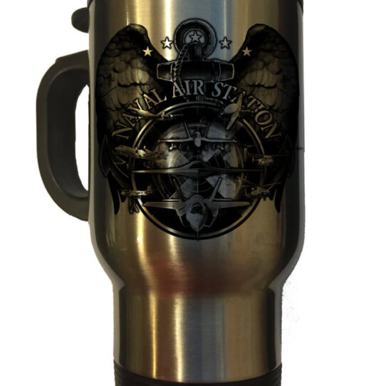 Naval Air Station US Navy Travel Mug