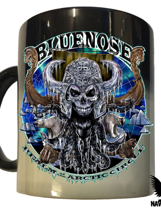 US Navy Bluenose Lava Coffee Mug