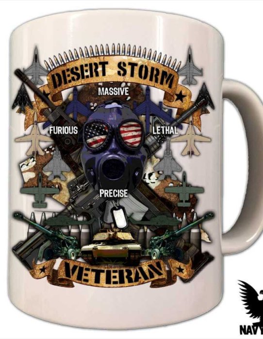 Desert Storm Veteran Coffee Mug